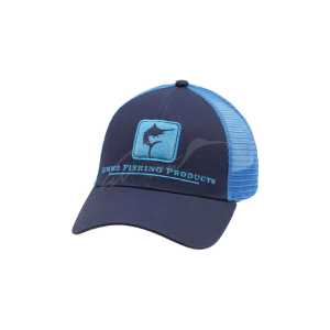 Кепка Simms Trucker Hat Icon Marlin One size ц:admiral blue