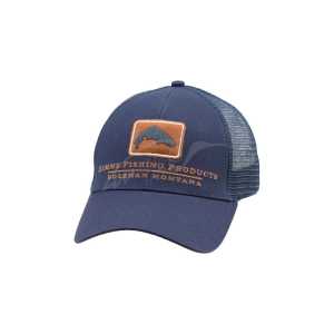 Кепка Simms Trout Icon Trucker Hat One size ц:ink blue