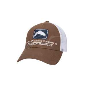 Кепка Simms Trout Icon Trucker Hat One size ц:mocha