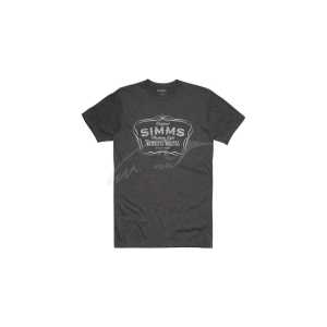 Футболка Simms Montana Style T-Shirt ц:charcoal