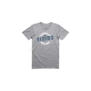 Футболка Simms Wader MT T-Shirt ц:grey heather