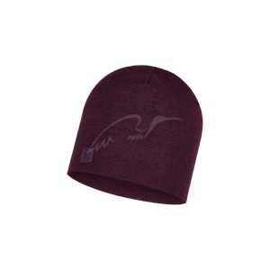 Шапка Buff Heavyweight Merino Wool Hat Solid. Deep purple