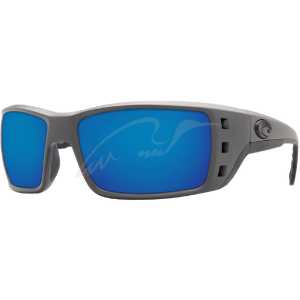 Очки Costa Del Mar Permit Matte Gray Blue Mirror 580G