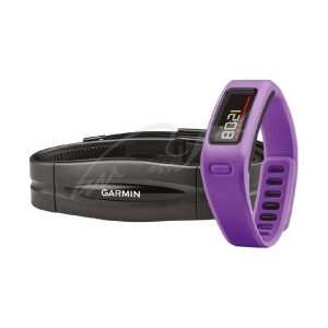 Фитнес браслет Garmin Vivofit HRM Bundle Purple с кардиодатчиком ц:фиолетовый