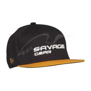 Кепка Savage Gear Flat Peak 3D Logo Cap One size ц:black ink