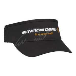 Кепка Savage Gear Sun Visor One size ц:black ink