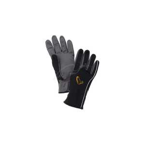 Перчатки Savage Gear Softshell Winter Glove L ц:black