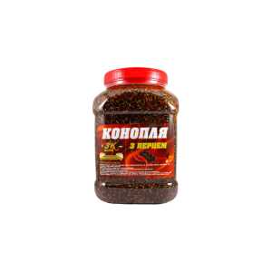 Зерновая смесь 3KBaits Конопля с перцем (острая) ведро/банка 3л