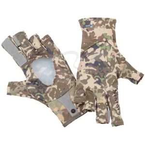 Перчатки Simms SolarFlex SunGlove ц:river camo