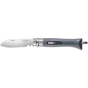 001792 Нож Opinel DIY №9 Inox. Цвет - серый