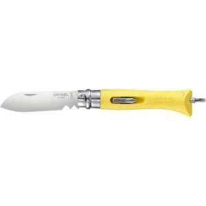 001804 Нож Opinel DIY №9 Inox. Цвет - желтый