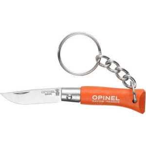 001428-t Нож Opinel Keychain №2 Inox. Цвет - оранжевый