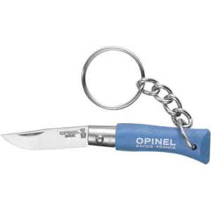 001428-b Нож Opinel Keychain №2 Inox. Цвет - голубой