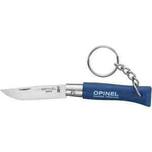 001743-b Нож Opinel Keychain №4 Inox. Цвет - синий