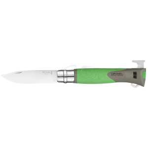 Нож Opinel №12 Explore Tick Remover Green