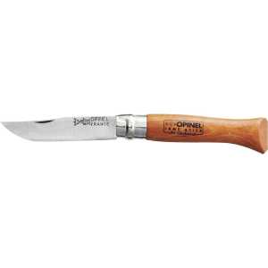 000623 Нож Opinel №9 Carbone (в блистере)