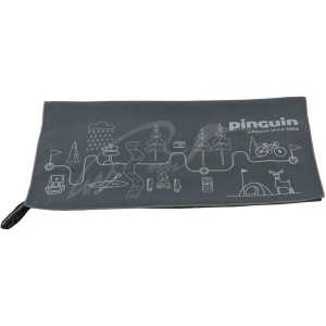 Полотенце Pinguin Micro Towel Map 2021 M 40х80cm ц:grey