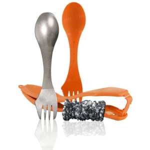 Набор стол. приборов Light my fire Ultimate Spork kit Spork+Spork Case Orange