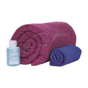 Полотенце Sea To Summit Tek Towel Wash Kit M ц:berry