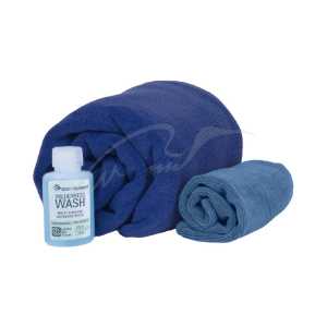 Полотенце Sea To Summit Tek Towel Wash Kit M ц:cobalt blue