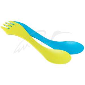 Ловилка Light my fire Spork LH pin-pack. Lime-Cyan Blue