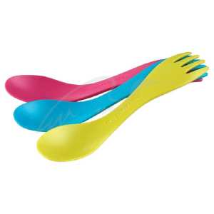 Ловилка Light my fire Spork little. 3-pack pin-pack. Lime-Cyan-Fuchsia