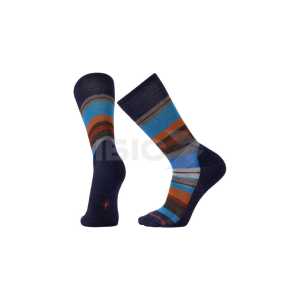 Носки Smartwool Men’s Saturnsphere Socks. M. Deep Navy Heather/Cardamon