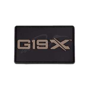 Нашивка Glock G19X прямоуг.