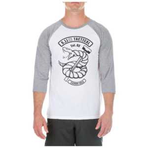 Футболка-реглан з малюнком 5.11 Snake Sledge Raglan Tee