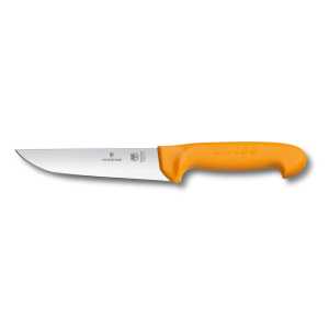 Нож кухонный Victorinox Swibo, Butcher,оранжевый, 18 см