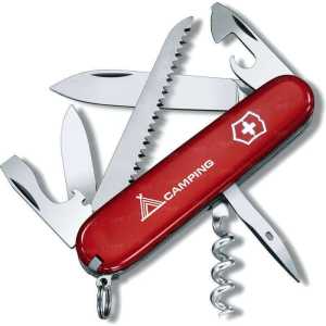 Нож VICTORINOX 1.3613.71 Camper красн.матовый