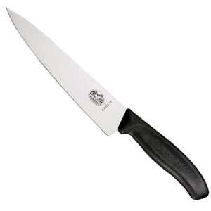  Нож кухонный разделочный Victorinox SwissClassic 19 см, черный (6.8003.19B)4000485 