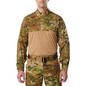 Сорочка тактична під бронежилет 5.11 Tactical Multicam® Stryke™ TDU® Rapid Long Sleeve Shirt