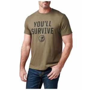 Футболка з малюнком 5.11 Tactical You'll Survive Tee