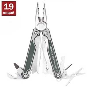 Мультитул LEATHERMAN Charge TTi (нейлоновий чехол, картонна коробка, метричні біти)