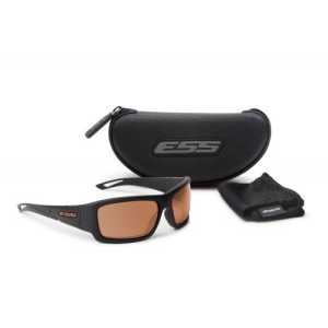 Окуляри захисні балістичні ESS Credence (Black Frame Mirrored Copper Lenses)