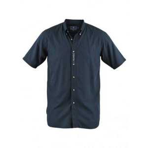 LT10-7552-0504 Рубашка мужская с коротким рукавом "Beretta" р.M (синий) #