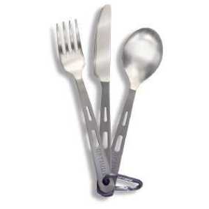 Н-р стол.прибор. Optimus Titanium 3-Piece Cutlery Set