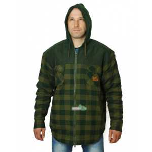 Рубашка Prologic Bank bound shirt jacket ц:green check