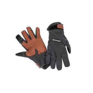 Перчатки Simms Lightweight Wool Tech Glove ц:carbon