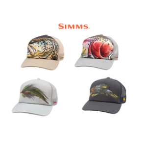 Кепка Simms Artist Series Fly Trucker One size ц:anvil