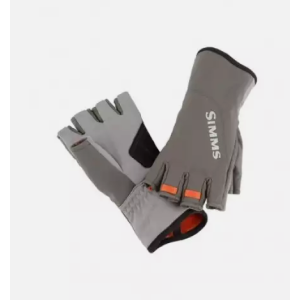 Перчатки Simms ExStream Half Finger Glove Dk Gunmetal M